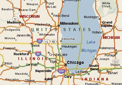 Kenosha Charter Boat Fishing Location